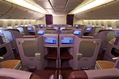 thai airways 777-300er business class|thai airways business class review.